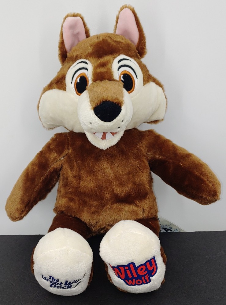 Build A Bear The Great Wolf Lodge Wiley Wolf 18'' Plush Stuffed Animal BABW