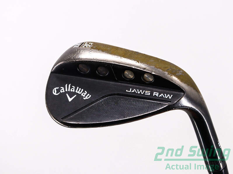 Callaway Jaws Raw Black Plasma Wedge Lob LW 58° Steel X-Stiff Right 36.0in