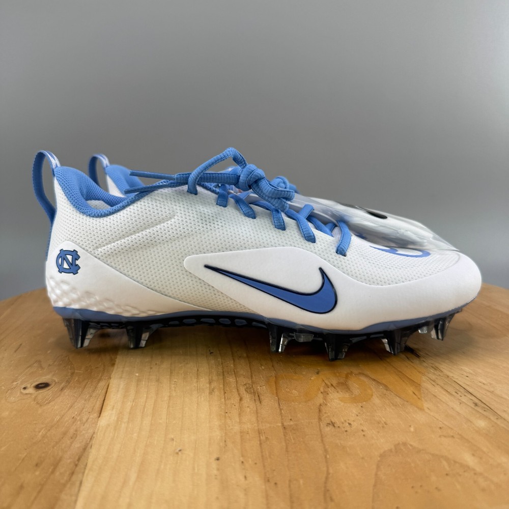 Nike Alpha Huarache 8 Pro SMU P Mens Size 9 UNC Tar Heels PE Lacrosse Cleats