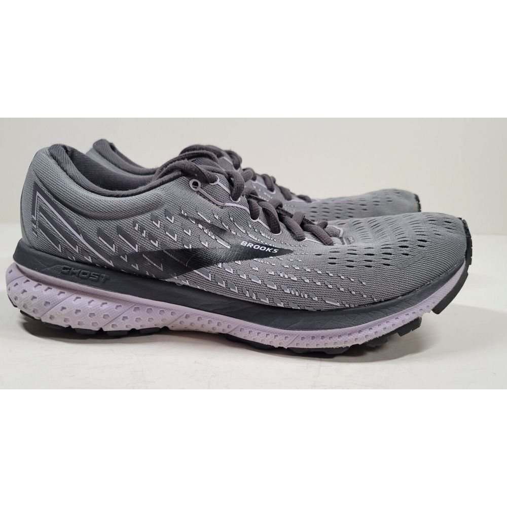Brooks Shoes Womens 7B Grey Ghost 13 Running Track 1203381B084