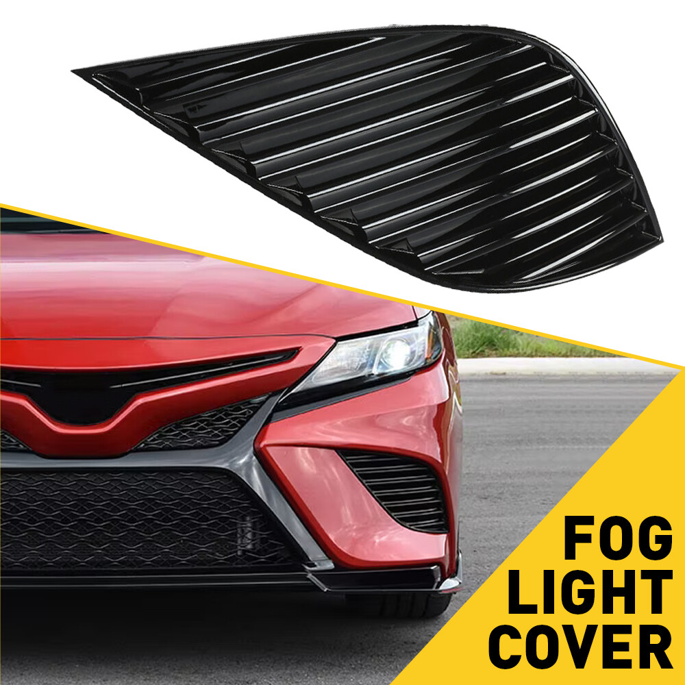 1x Fog Light Covers Front Driver Left Side Hand For Toyota Camry XSE 2018-2020