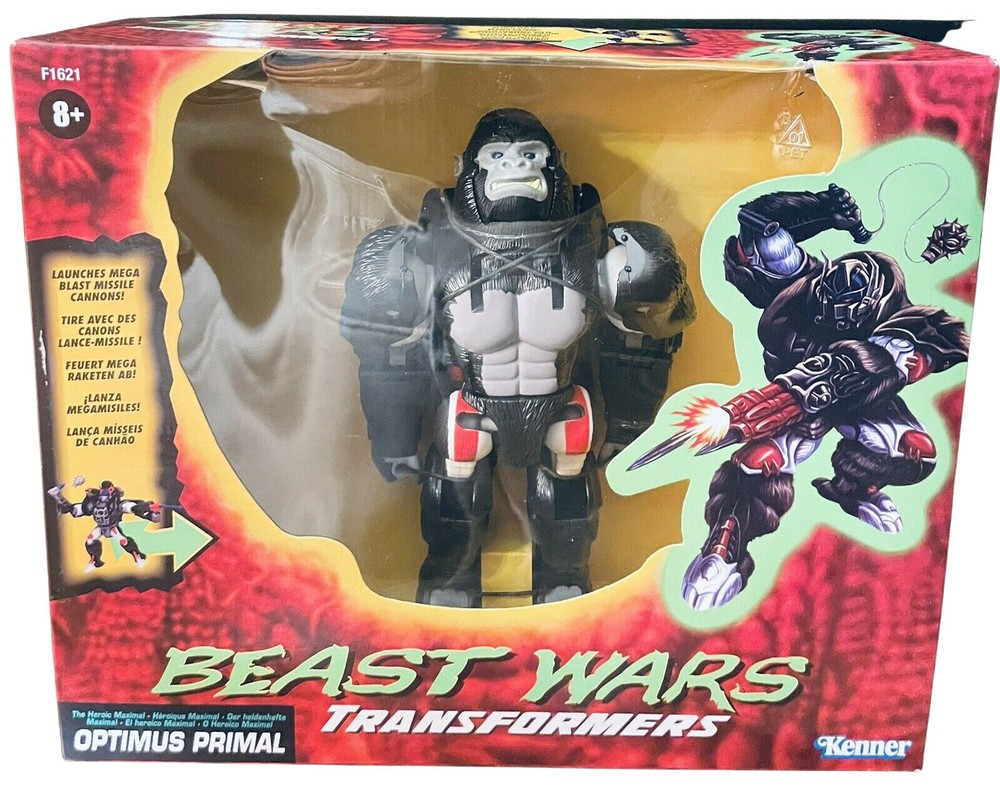 Vintage Beast Wars Optimus Primal 8.5 Action Figure by Hasbro