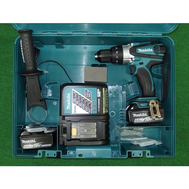 Makita DF458DRGX 18V Rechargeable Driver Drill Water-Resistant Full Set