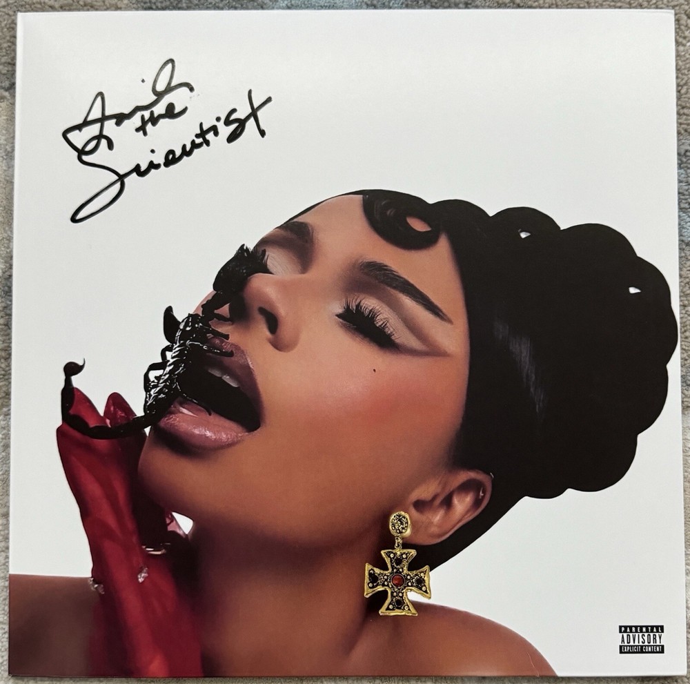 MARIAH THE SCIENTIST SIGNED BE EATEN ALIVE VINYL LP ALBUM - BECKETT COA