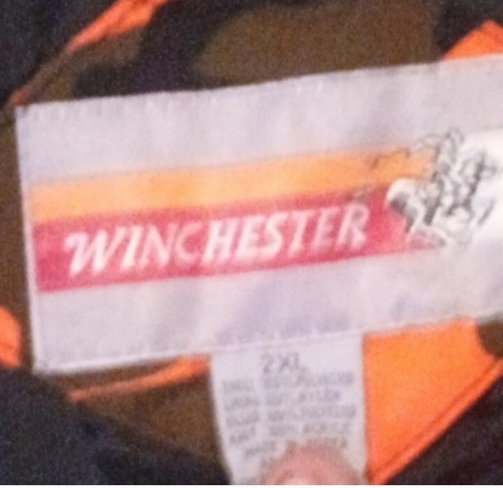 Winchester Insulated Hunting Jacket W/Hood XXL