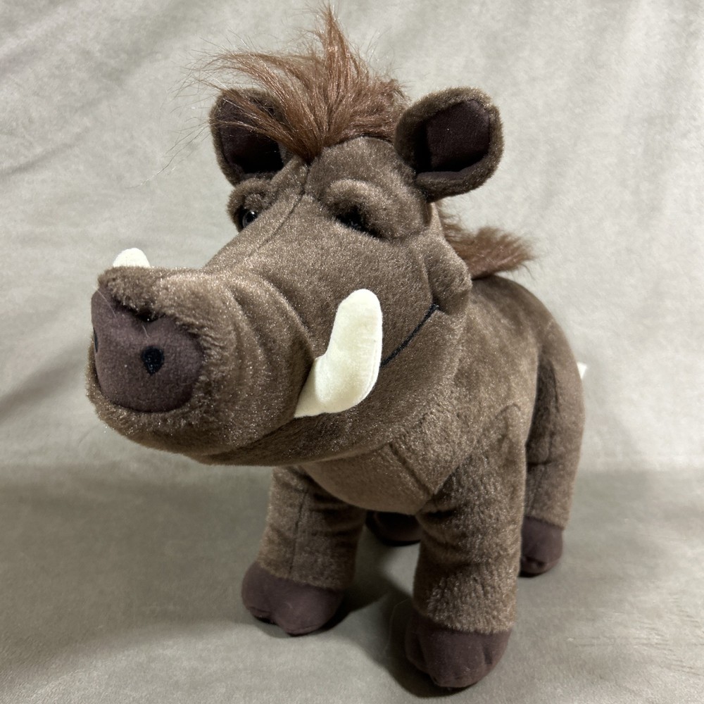 Disney The Lion King Pumbaa Warthog BAB Build-A-Bear Large 17in Brown Plush  