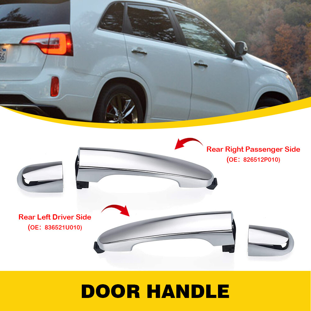 Exterior Door 11-15 For Handle Kia Sorento Left Rear Right Side Driver Passenger