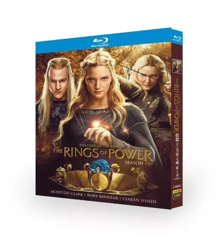 The Lord of the Rings: The Rings of Power Season 2 (2024)TV Series 2 Disc+