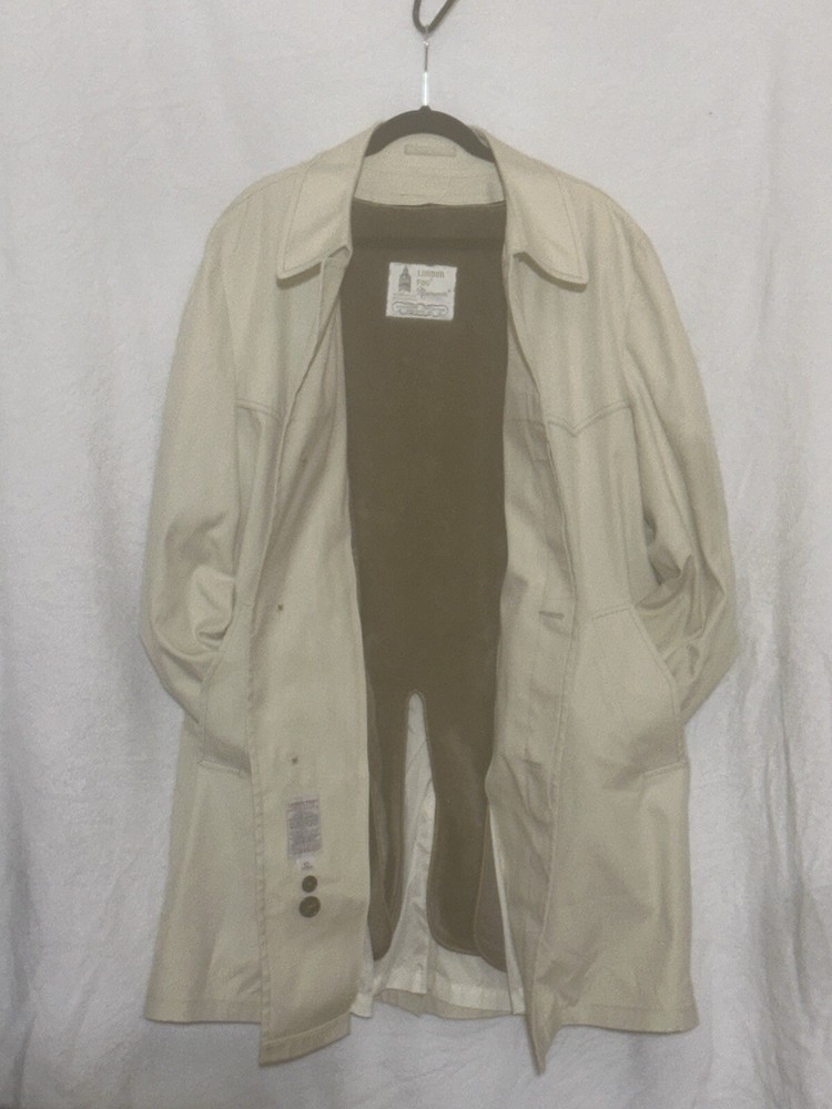 Vintage London Fog Londontown Baltimore Men’s Large 50” Overcoat USA Made