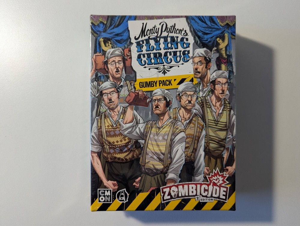 CMON Zombicide Monty Python's Flying Circus Gumby Pack, New Sealed