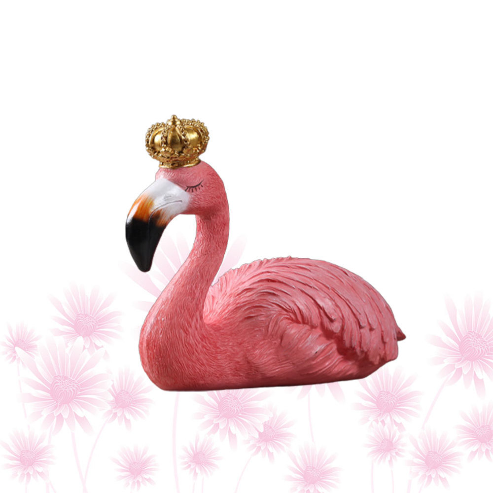 Tropical Modern Bird Figurine Desktop Decor Micro Landscape Statue