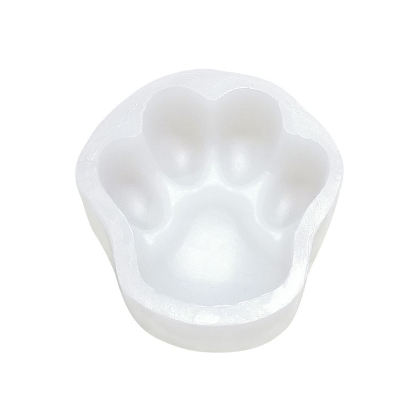 Stereo Dog Paw Silicone Mold for DIY Casting Crafts