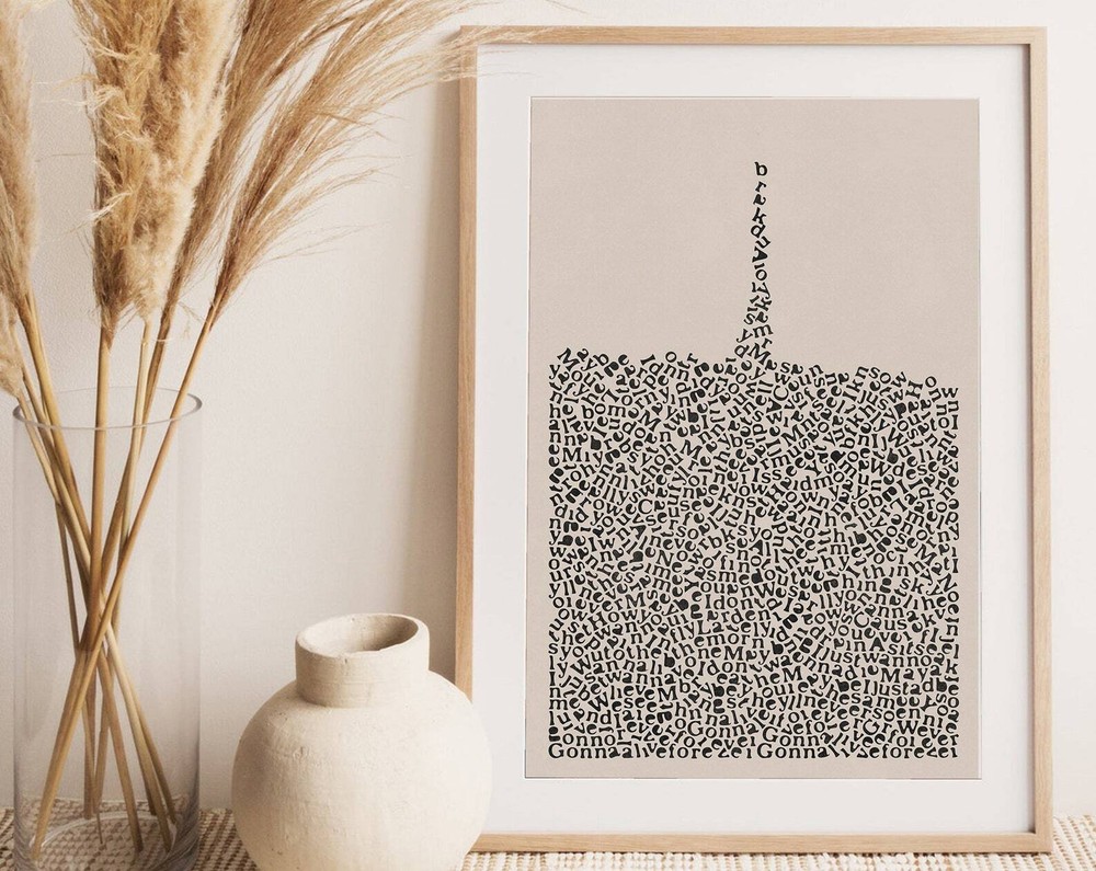 Art Mid Century Modern Art Prints Abstract Geometric Prints Beige Black Art