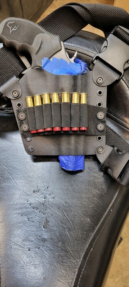 revolver chest holster/ammo holder