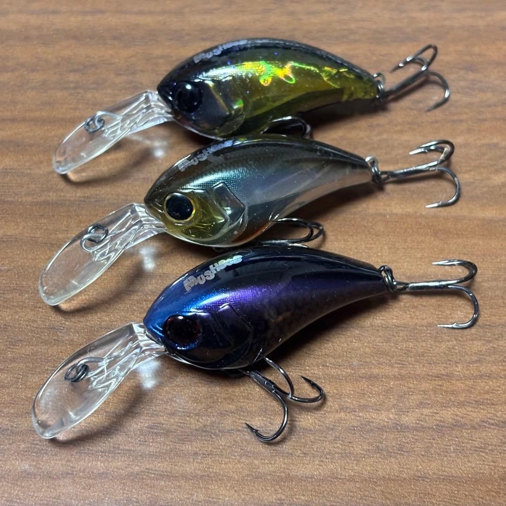 JACKALL Mash Bob 3pcs Set Hard Bait Fishing Lure Slightly Damaged