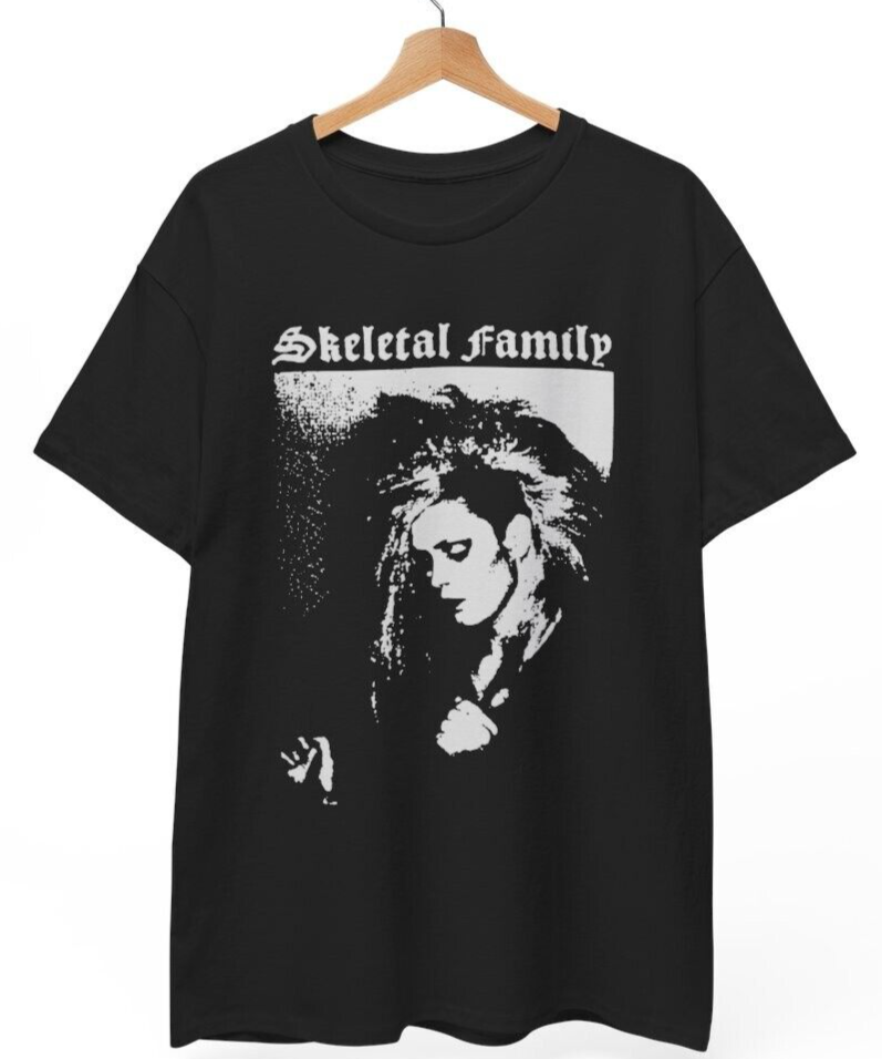 Skeletal Family Shirt, Siouxsie and the banshees, Bauhaus, Unisex tee