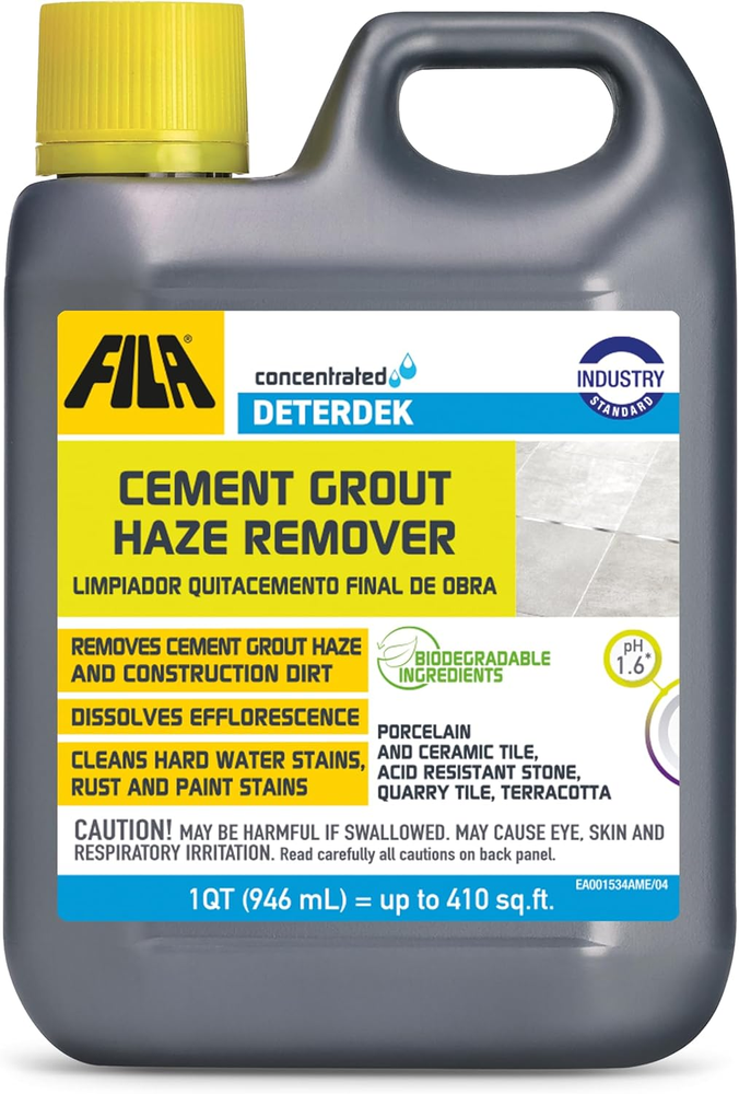 FILA DETERDEK Cement Grout Haze Remover for Effortless Surface Cleaning