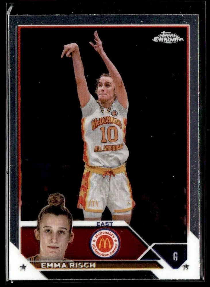 2023-24 TOPPS CHROME MCDONALD'S ALL AMERICAN EMMA RISCH MCDONALD'S #34