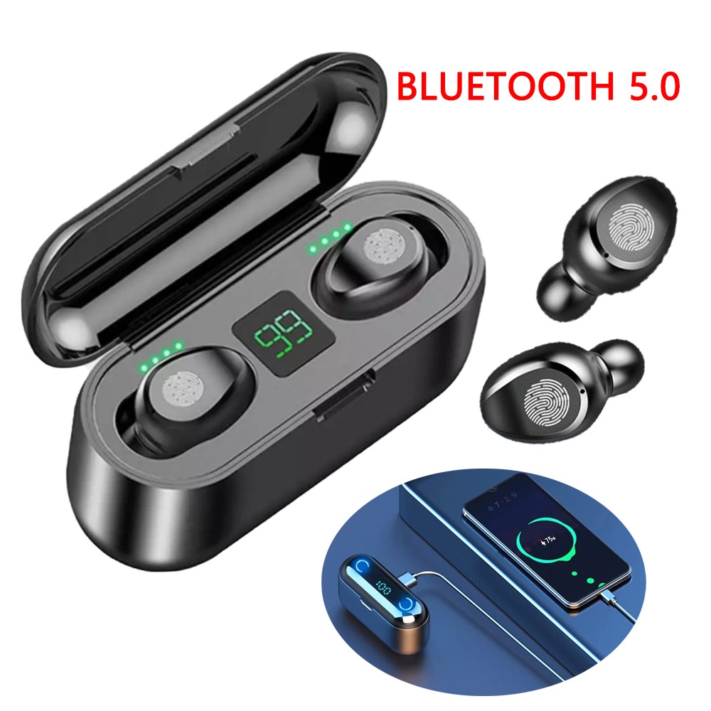 Bluetooth 5.0 Earphones Charging Case Earbuds For iPhone 17 16 15 14 13 Pro Max