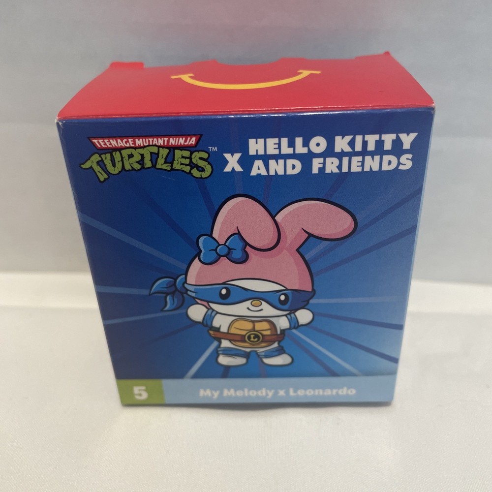 McDonald’s Happy Meal Ninja Turtles Hello Kitty My Melody x Leonardo Toy #5