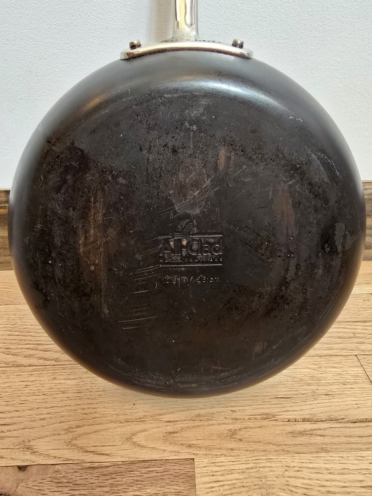 All-Clad Essentials 10.5-Inch Nonstick Fry Pan Skillet for Sautéing and Omelets