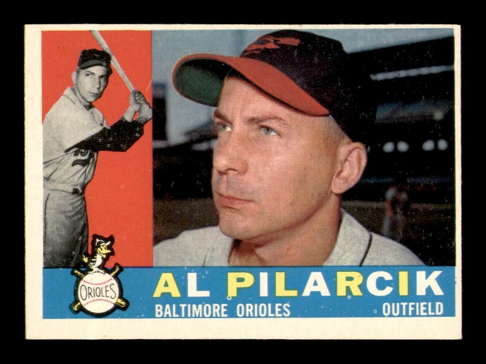 1960 Topps #498 Al Pilarcik EX-MT Baseball Card OBGcards