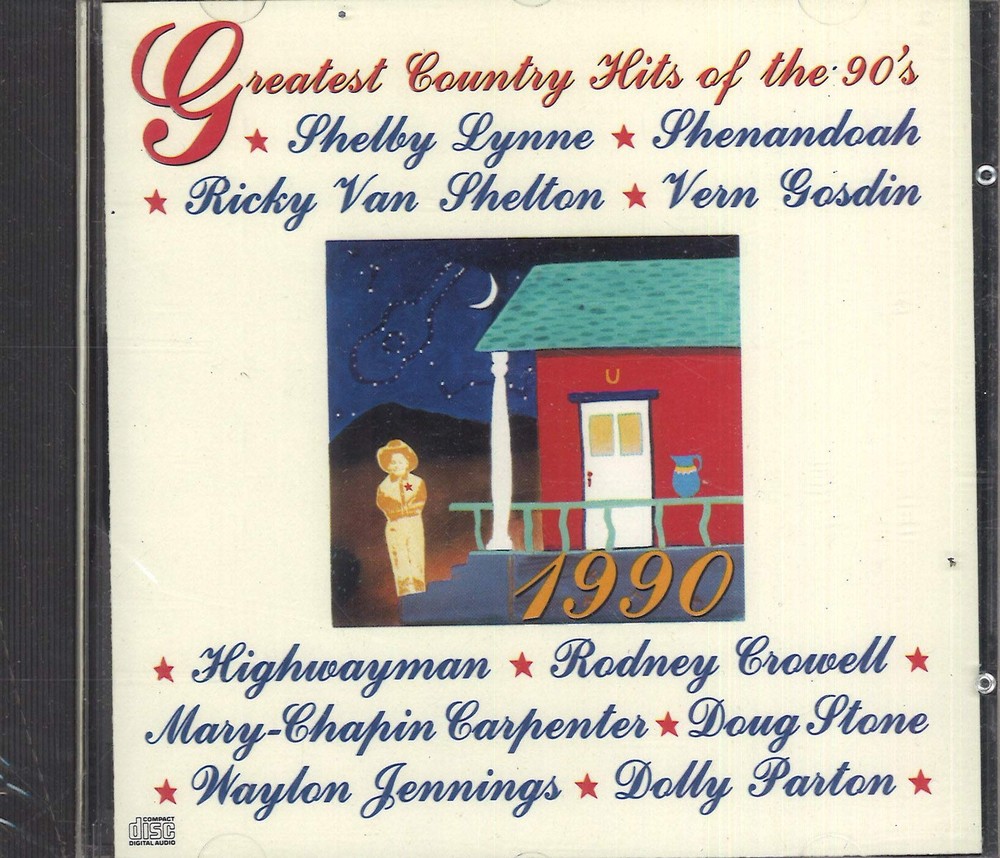 Greatest Country Hits Of The 90's: 1990 [CD] [*READ*, GOOD Cond.]