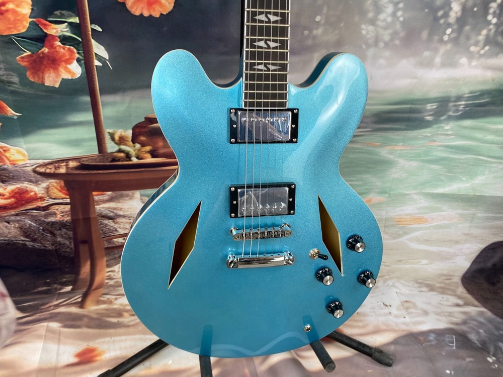 DG-335 Semi-Hollow Electric Guitar 22 Frets – Limited Time Fast Delivery-image