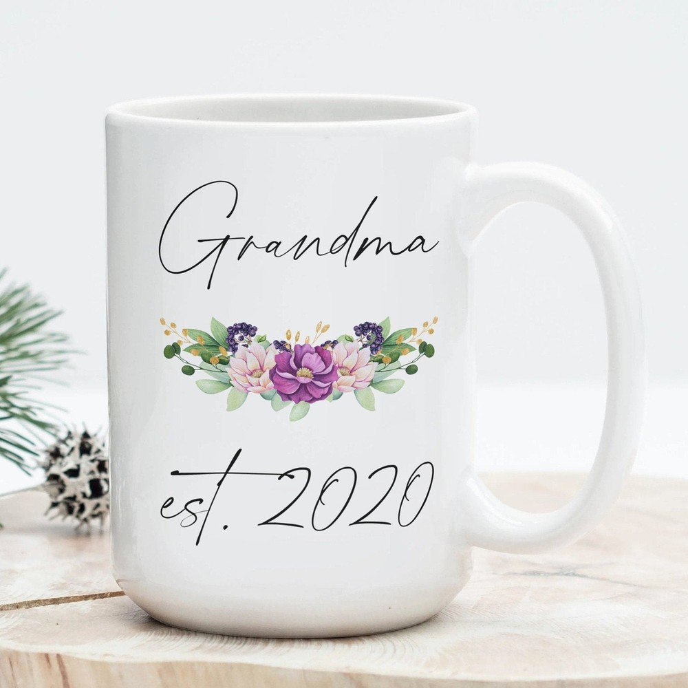 New Grandma Coffee Mug Gift Idea for First-Time Grandmas or Grandma-To-Be  