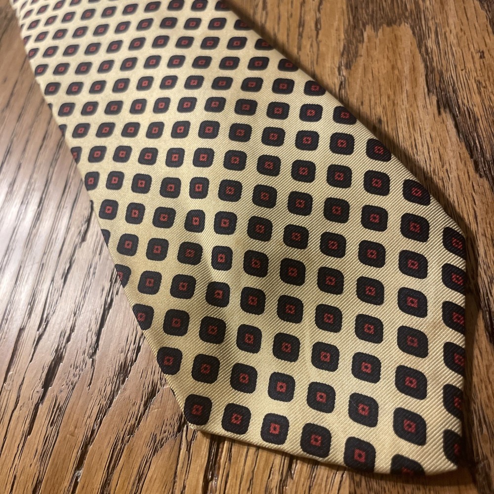 Vintage EUC Jos. A. Bank Silk Foulard Tie Necktie Men’s USA Made