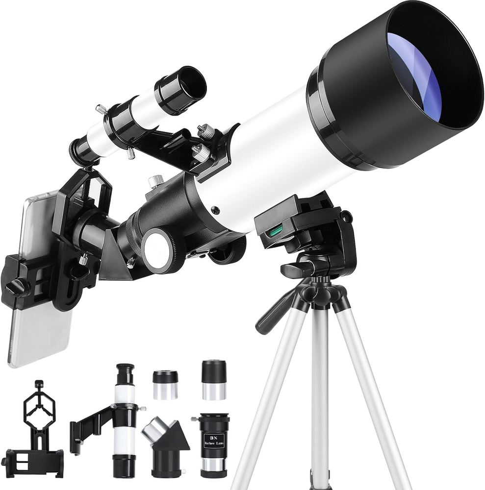 Astronomical Telescope for Adults and Kids -  70Mm Aperture 400Mm High Powered T