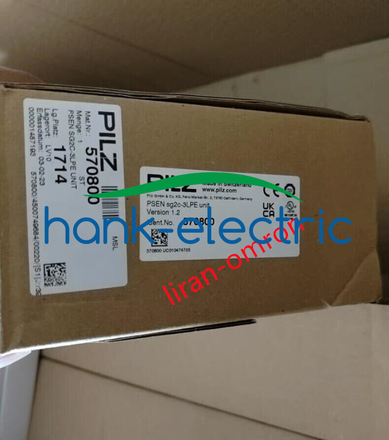 1PCS NEW PILZ 570800 PSEN SG2C-3LPE UNIT Shipping DHL/FedEX