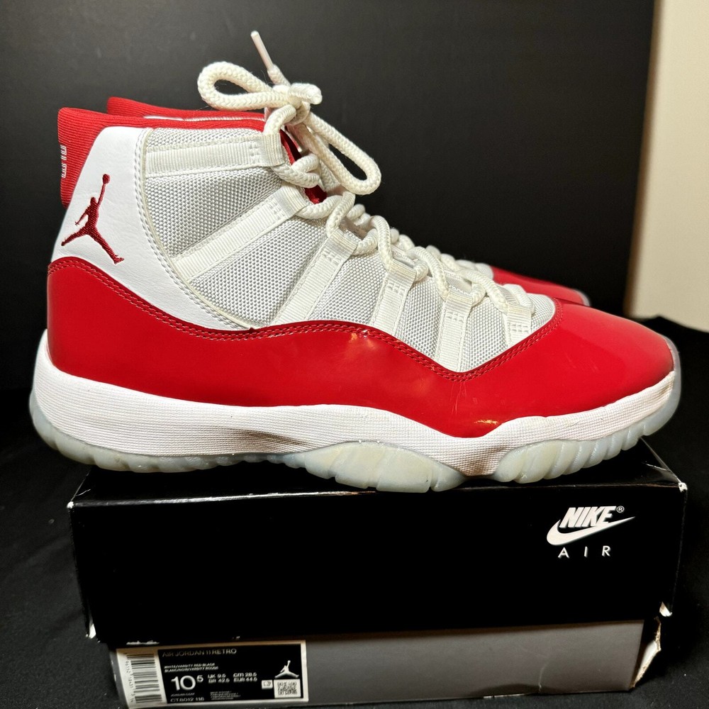 Size 10.5 - Nike Air Jordan 11 Retro Cherry Men's Shoes - Ships Now