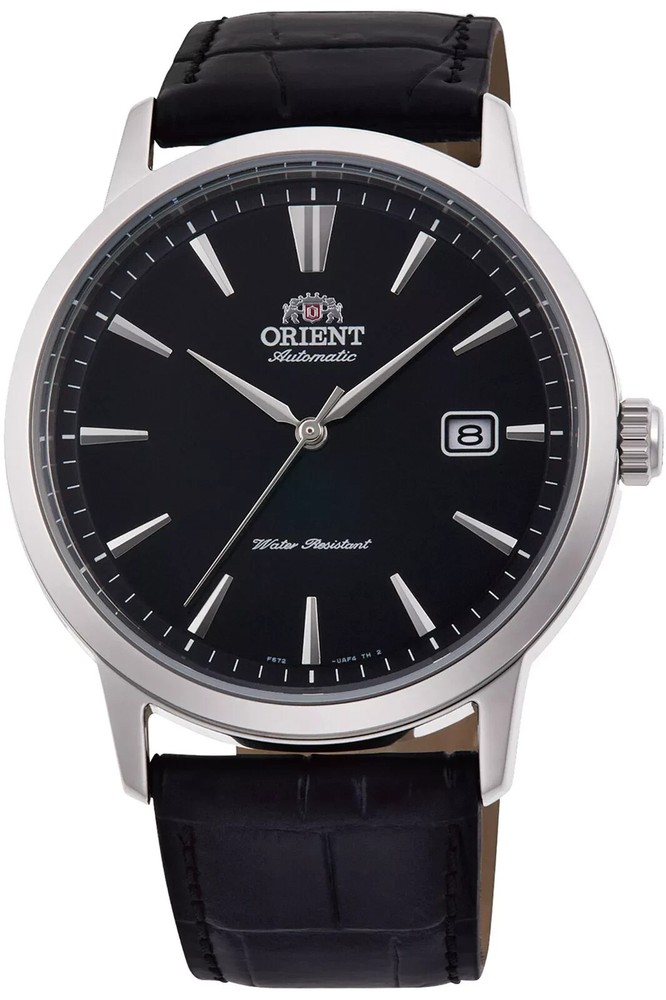ORIENT RA-AC0F05B Stainless Steel Men's Dress Watch with Date and Water Resistance