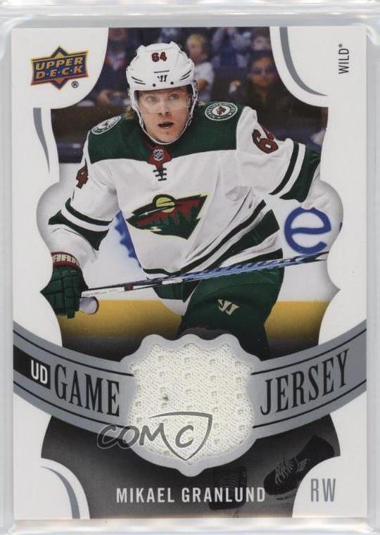 2018-19 Upper Deck UD Game Jersey Mikael Granlund #GJ-MG