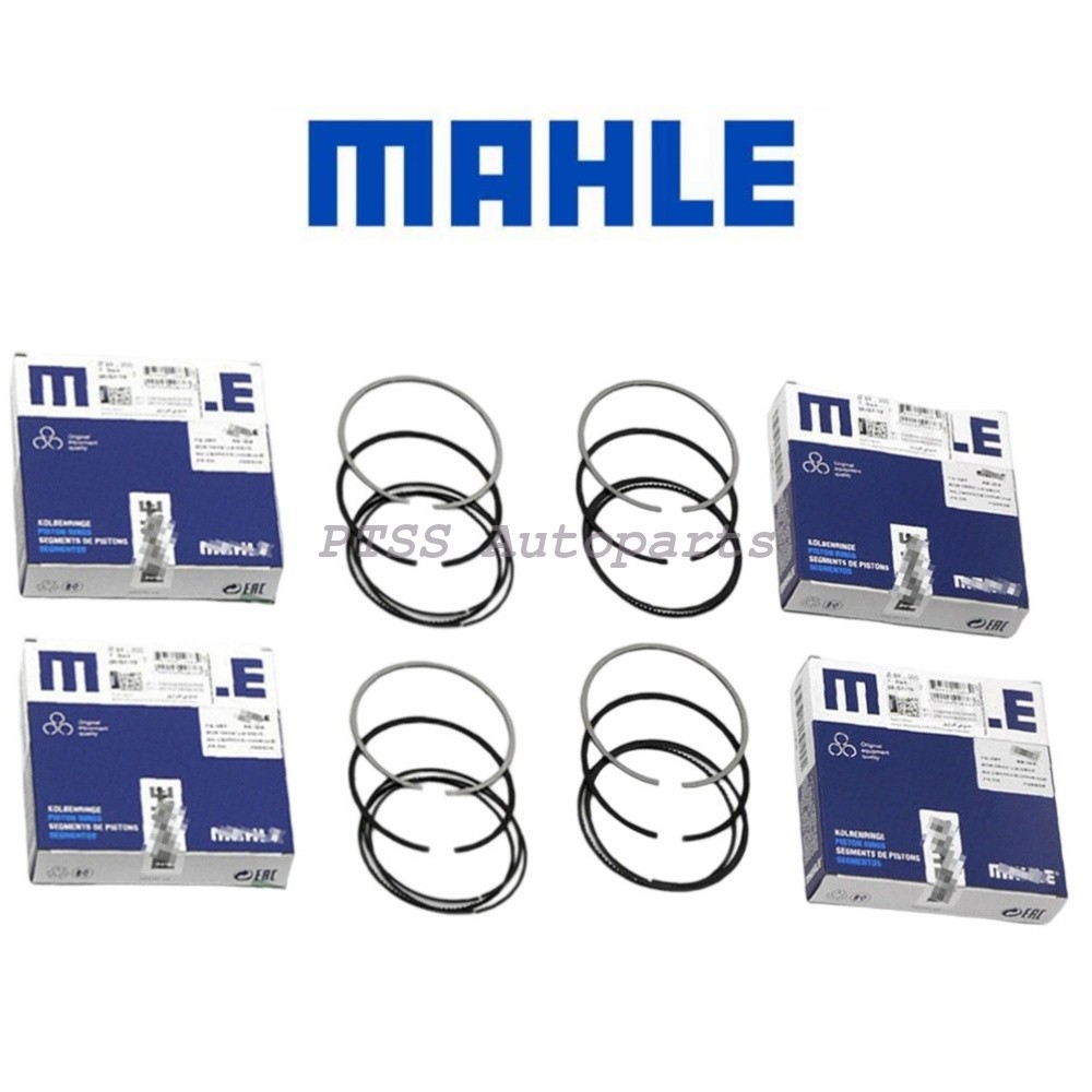 4 x 11257594453 MAHLE OEM Piston Rings STD Φ84mm OEM For BMW 328i 2012-2016 2.0T