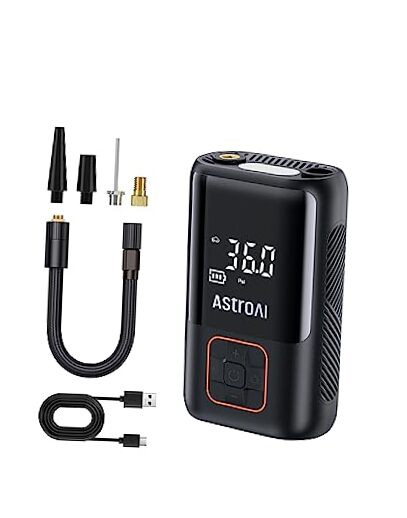 Portable Cordless Ultra-Lightweight Car Tire Inflator Air Compressor