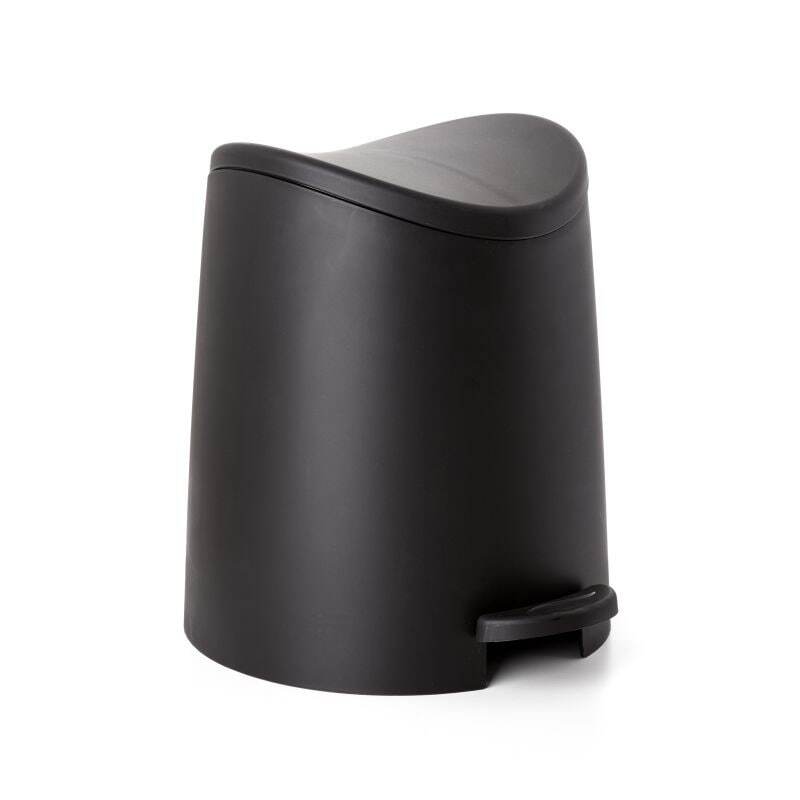 Superio Mini 3 L Step-on Trash Can with Lid - N/A