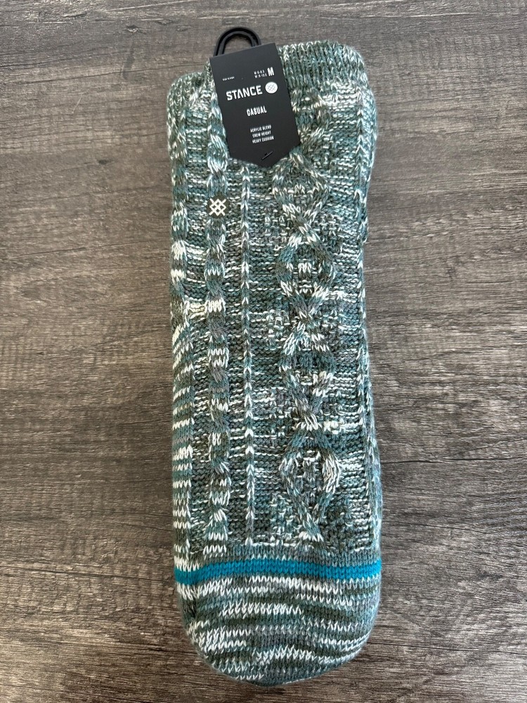 Men’s & Women’s Stance Montatak Warm House Slipper Socks Medium NWT