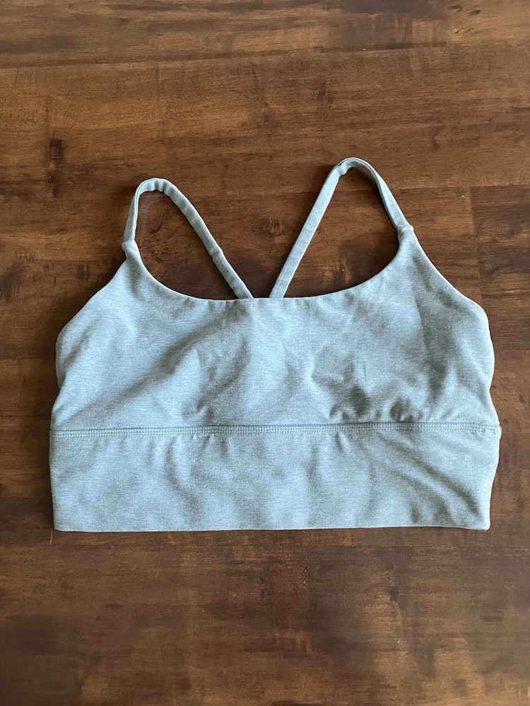 Vuori Longline Elevation Bra Size L in Blue