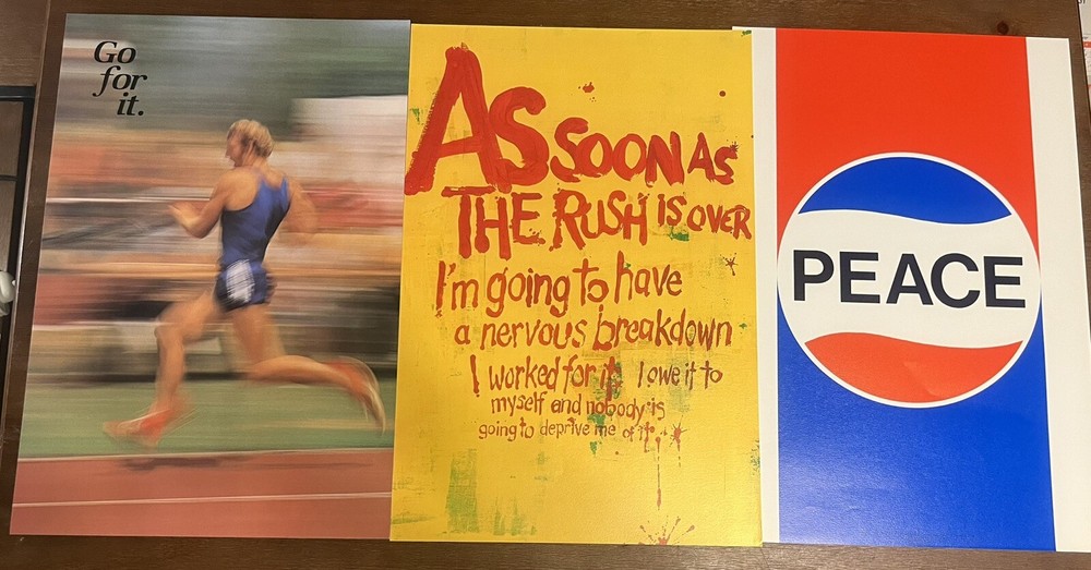 Vintage 1980’s ARGUS Poster Lot Of 14