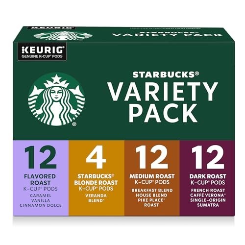 Starbucks K-Cup Coffee Pods,Starbucks Blonde,Flavored Hot, Iced Coffee, 40 Pods.