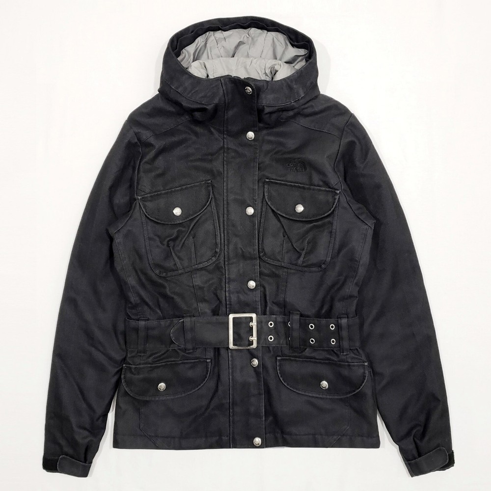The North Face Primaloft Herringbone Field Biker Jacket with Belt