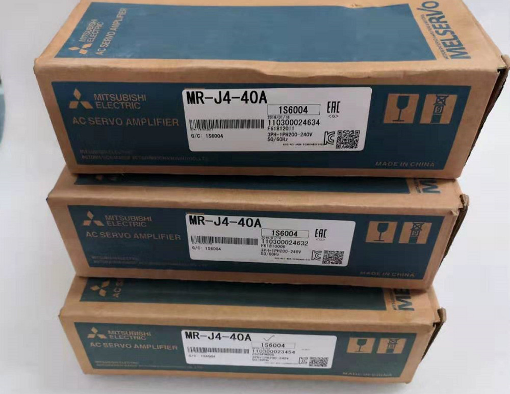1PC Mitsubishi MR-J4-40A Servo Drive MRJ440A New In Box Expedited Shipping