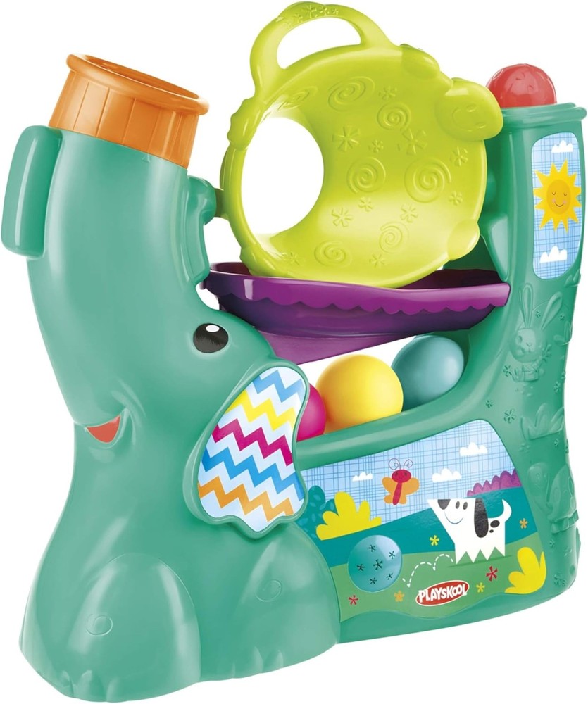 Chase N Go Ball Popper Toy for Active Babies Toddlers with 4 Colorful Balls