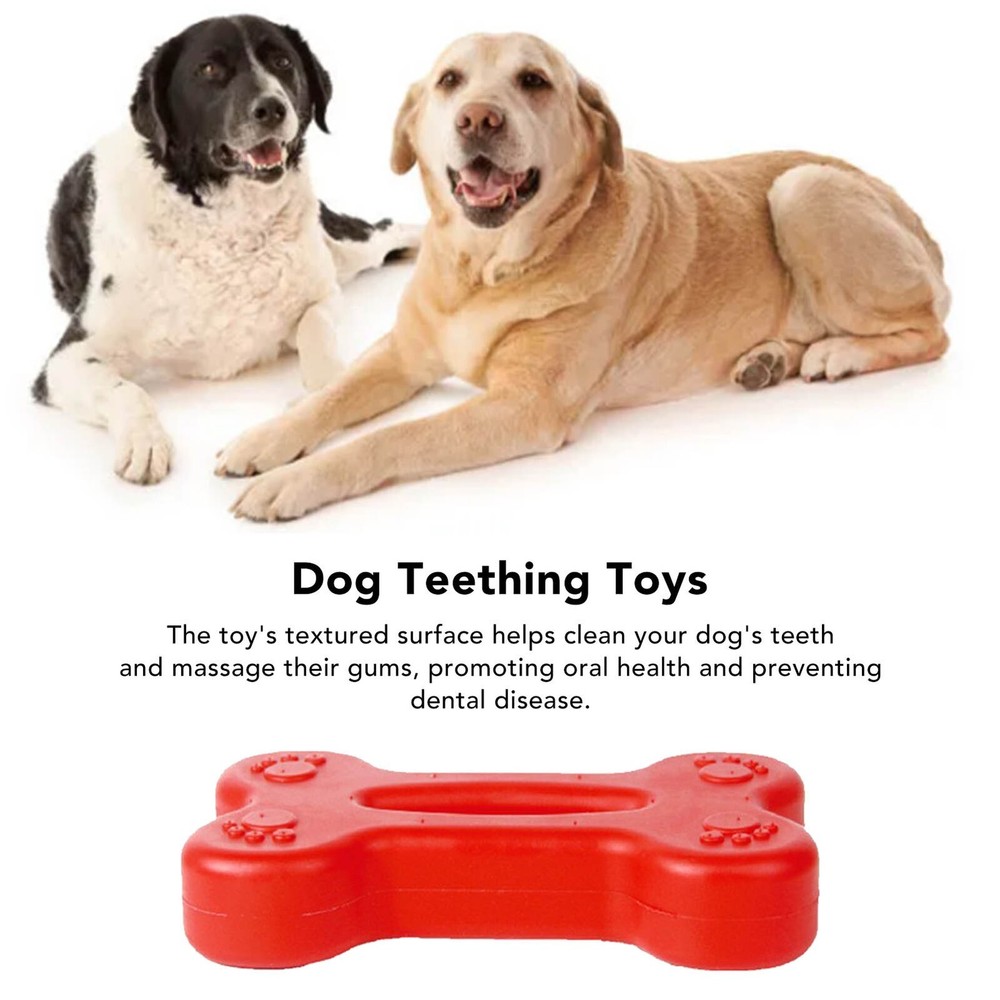 Durable TPR Tough Dog Chew Toy for Aggressive Chewers Bite Resistant Safe