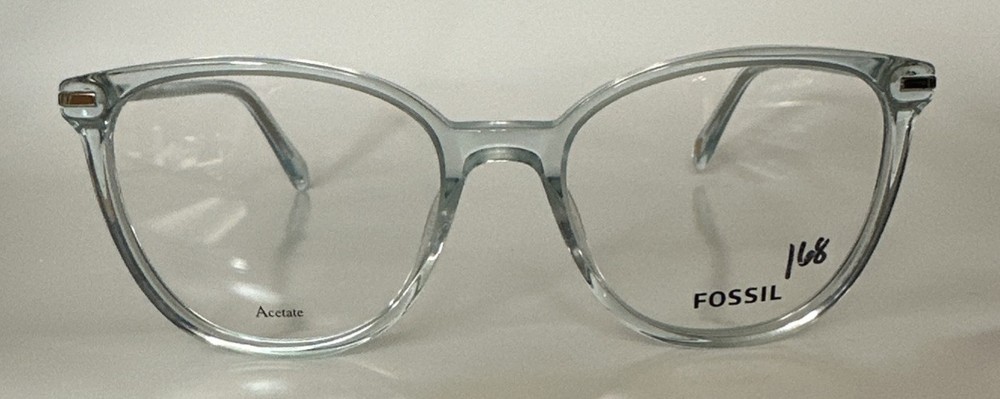 FOSSIL FOS 7106 0QT4 Turquoise Cat Eye Eyeglasses for Women 51-17-140 B43