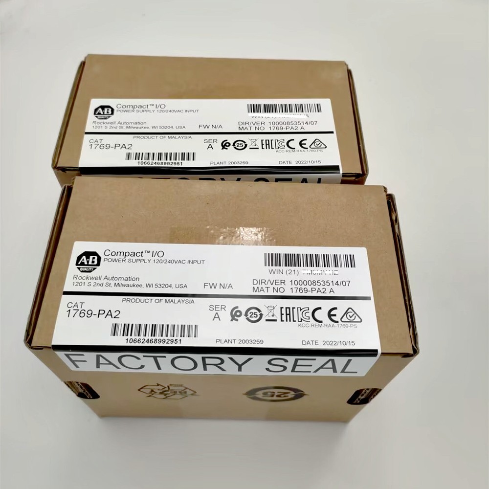 Allen Bradley 1769-PA2 Compact Power Supply 1769 PA2 Input  Module Ser A 2023 US