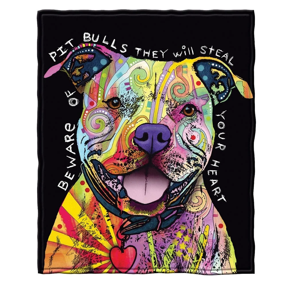 Super Soft Fullqueen Size Fleece Blanket by Dean Russo 75