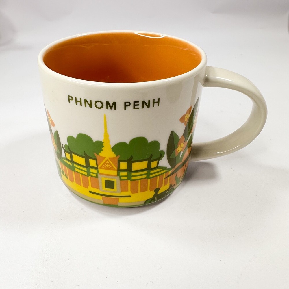 2016 Phnom Penh Starbucks You Are Here Series Collectible Coffee Mug